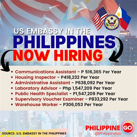 job opportunity us embassy.